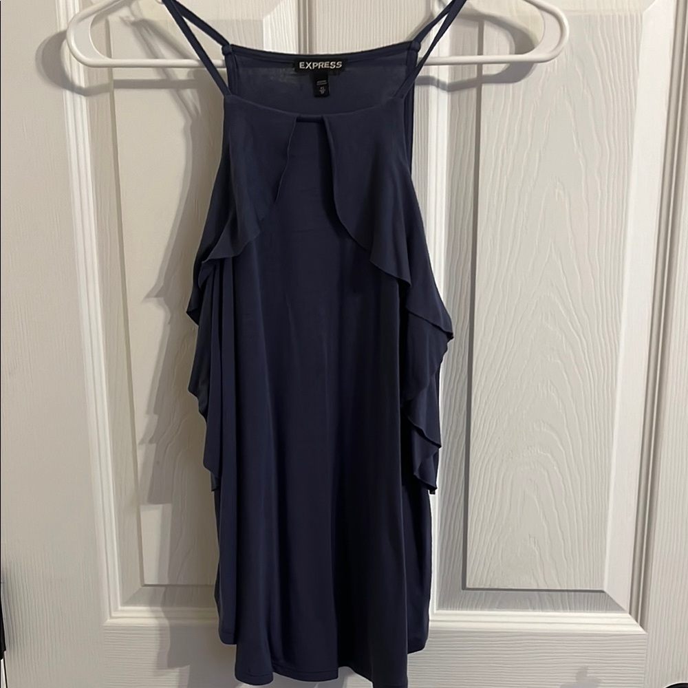 Express Dark Blue Women's Camisole Top
